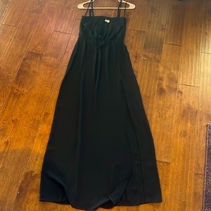 Super down Maxi Dress, XS, Black